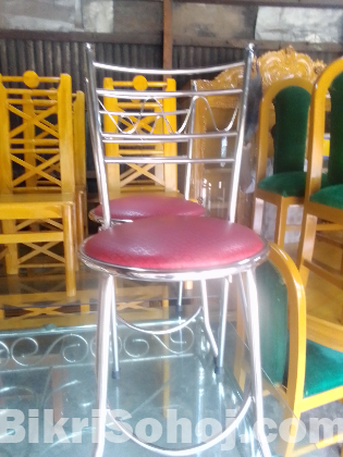 স্টিল ডাইনিং টেবিল